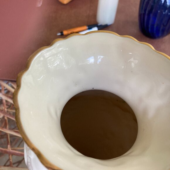 Vintage Lenox Vase GEORGIAN 24K GOLD TRIM 10" USA FLAWLESS. - Picture 2 of 8